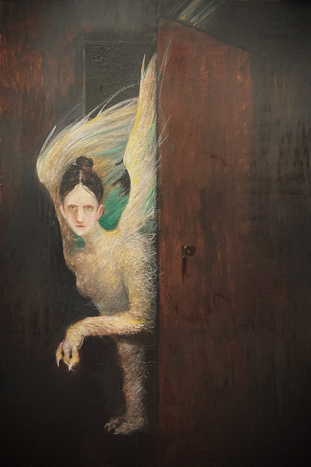 “Chicci’s Sphynx” | 4” x 6” Print | Matte Framed | Signed and Stamped | (1 of 100 printed)
