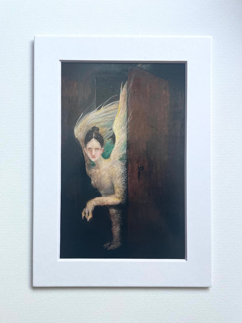 “Chicci’s Sphynx” | 4” x 6” Print | Matte Framed | Signed and Stamped | (1 of 100 printed)